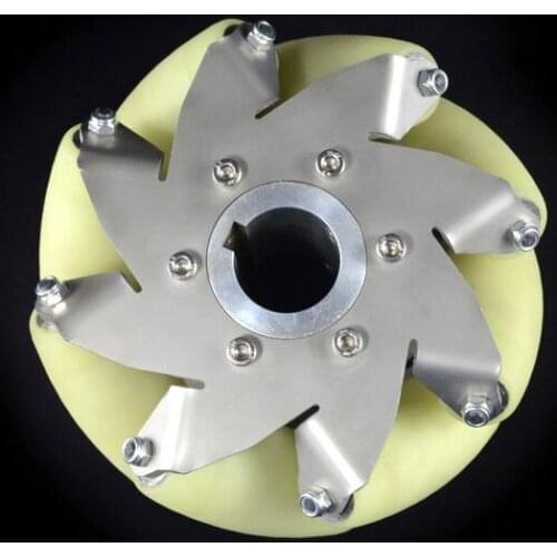 50 Kg Load 6 Inch Industrial Mecanum Wheels Online Wholesale( Right Mecanum Wheels)
