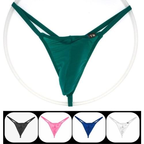 S M L XL XXL Gay Mens Thongs Underpants Men Underwear Thongs Male Fashion Super Sexy Jockstraps Nylon Mens Thongs And G Strings