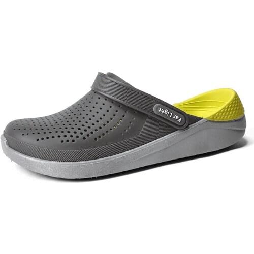 Summer Women Sandals Beach Sports 2021 New Fashion Women Men Slip-on Slippers Female Male Clogs Crocks Water Mules Garden Shoes