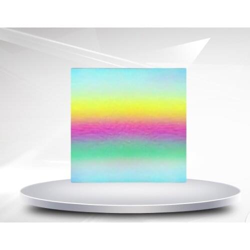 Ultra Precision Nano Engraving PET Trasmission Diffraction Grating F Teaching spectral decomposition Precision component Detect