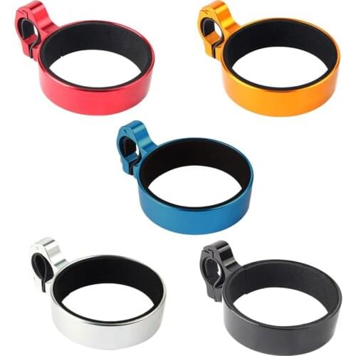 Bicycle Coffee Cup Holder Bike Aluminum Alloy Kettle Bracket Drink Bottle Cage Bike Handlebar Mount