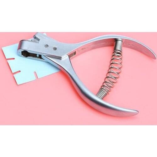 High Quality 1PC Garment Pattern Notcher Designer Tailors Steel Sewing Pliers Punch Marker