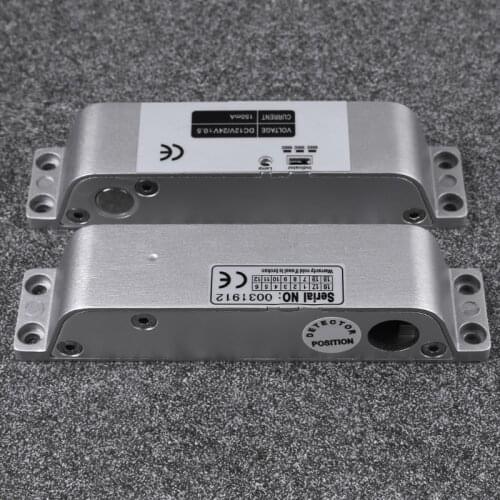 DC12V with timer Fail Safe Electric Drop Bolt Lock for Door Access Control Lock Door exposed installation