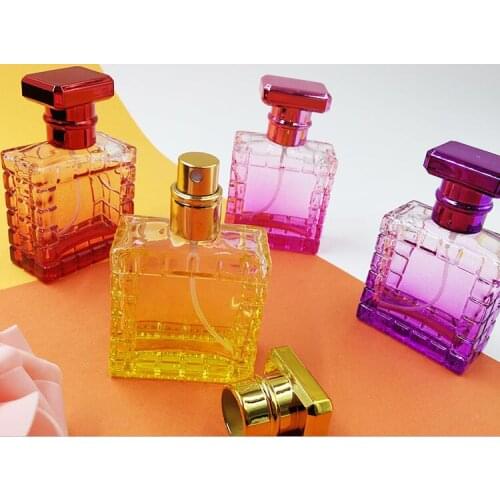 30ml Colored Glass Spray Empty Bottle Dispensing Perfume Bottle 100PCS/LOT