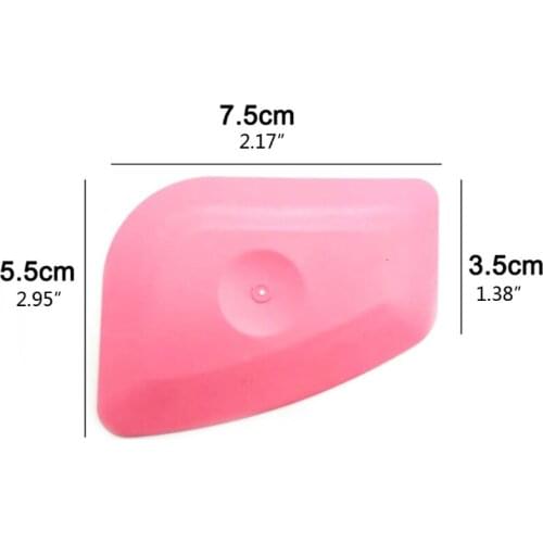50LC Blue Soft Squeegee Pink Hard Corner Auto Home Office Vinyl Scraper Window Film Car Styling Sticker Wraps Tools