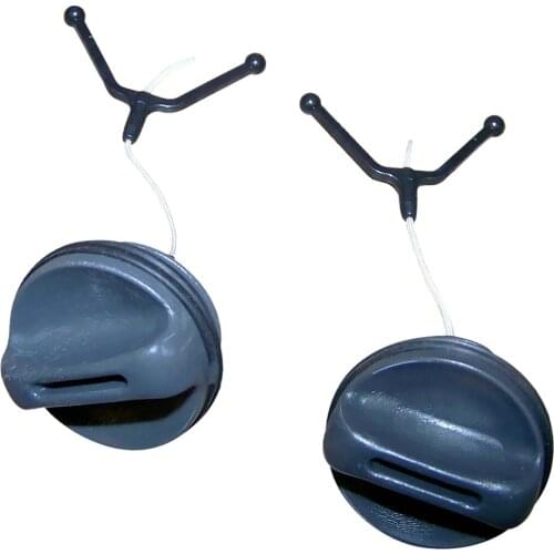 1 Set Gas Fuel Cap Oil Cap for HUSQVARNA 362 365 371 372 372XP 537 21 52 02