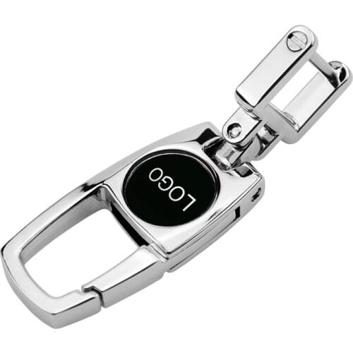 Logo Keychain Keyrings Alloy Metal Key Chain Ring Holder Simple Chic Gift For Car for Mercedes BMW Toyota Volkswagen Buick Honda