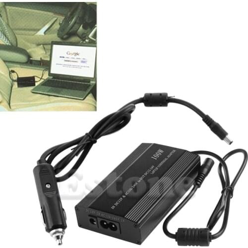 For Laptop In Car DC Charger Notebook AC Adapter Power Supply 100W Universal