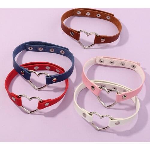 Женские кожаные чокеры Funszhe China At AliExpress