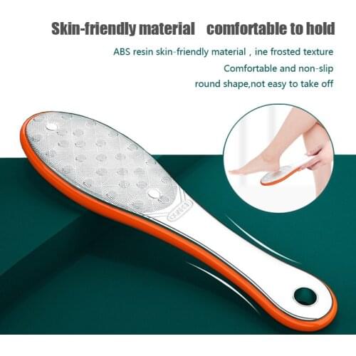 Care tools, foot file, dead skin corpus callosum, remover, professional double stainless steel file