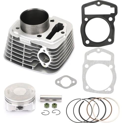 Artudatech Cylinder Jug Piston Gaskets Kit 65.5mm Fit for Honda ATC200X XL200 XR200 250cc 12191-KCN-000 12191-KCN-010 Parts