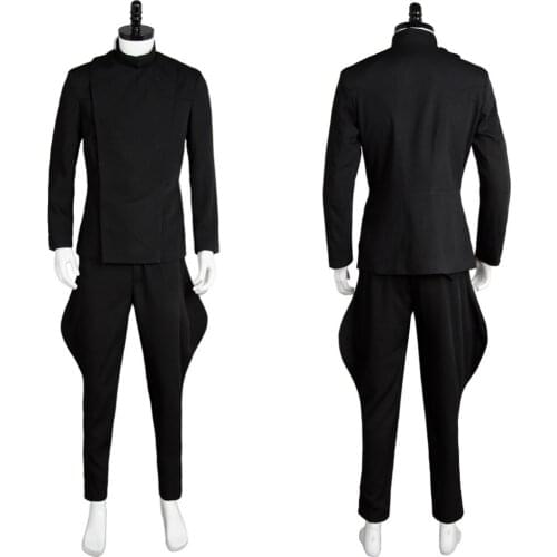 New Star Cosplay Wa Costume Imperial Officer Uniform Costume Deluxe Version Adult Black Halloween Carnival Costume