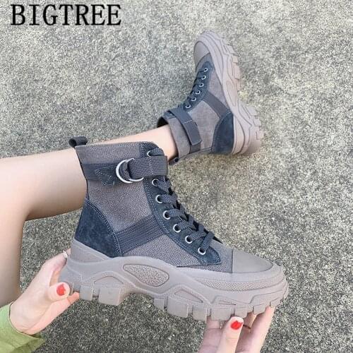 Chunky Boots Autumn Boots Fashion Shoes Woman Designer Boots Autumn Women Shoes Chaussure Femme Bottines Pour Les Femmes Пинетки