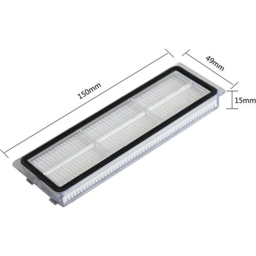 Washable Hepa Filter Parts For Xiaomi MI Robot Vacuum-Mop Mijia 1C 1T STYTJ01ZHM Dreame F9 Robot Vacuum Cleaner Accessories