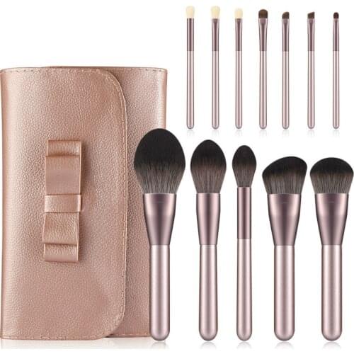 12Pcs Beauty Makeup Brush Set Professional Beauty Foundation Blush Eye Shadow Eyebrow Brush Full Set of Beauty Tools
