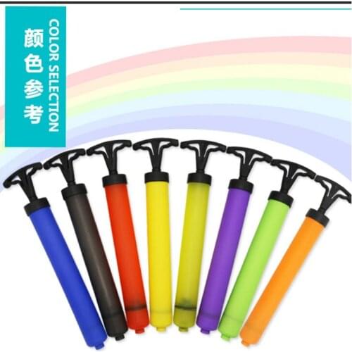 Factory wholesale high quality 12 inch basketball football volleyball inflator swimming ring balloon portable basketball pump