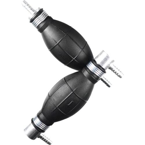 6mm Bulb Hand Primer Pump Both Size Elbow Priming Pump Fuel Pump Primer One Way Valve Marine Fuel Diesel For Cars Boat