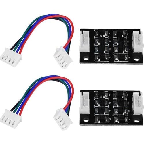 New Arrival 2pcs TL-Smoother V1.0 Module Stepper Driver Motor 3d Printer Parts for SKR Mini E3 for MK8 i3 Printer Ender 3 Bluer