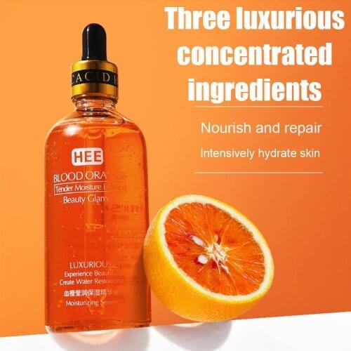 Hanse blood orange moisturizing essence repairs and moisture replenishes skin L2T8