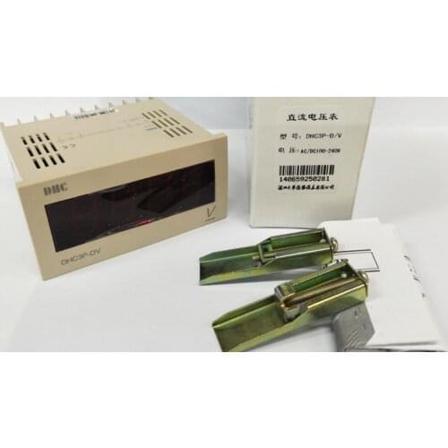 Original authentic Wenzhou Dahua DHC3P-D / V DC voltmeter DC100-240V