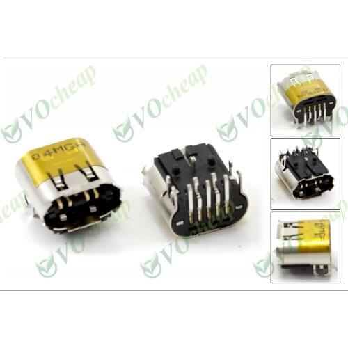 2 x Genuine New Laptop DC power jack for HP Compaq Pavilion ZD8000 NX9600 Presario X6000 R4000 Connector Charging Socket - PJ035