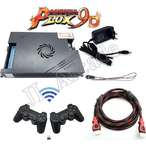 Pandora Box 9d 2500 in 1 family version motherboard can 3P 4P game For video game arcade console machine 3d tekken mortal kombat