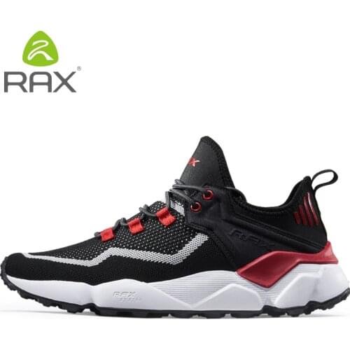Rax Men Women Breathable Hiking Shoes Ultra-Light Outdoor Shoes Travel Climbing Shoes Unisex Wearable Non-Slip Sneakers D0859