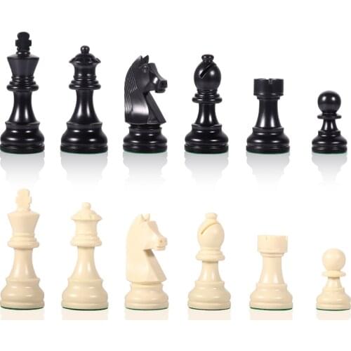 Resin Chess Pieces Without Chess Board Chess Set Games 65/75/95mm Medieval Chesses Set Board Games Interaction Puzzle Toys Child