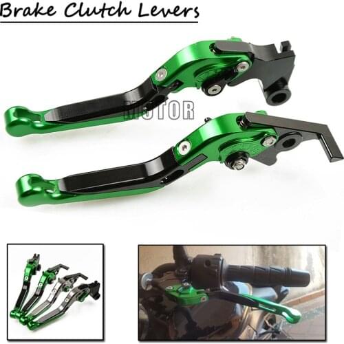 Motorcycle CNC Brake Clutch Levers For Kawasaki Z750S ZR750 ZEPHYR W800 W800SE ZX9R Adjustable Folding Z ZR 750 S W 800 SE ZX 9R