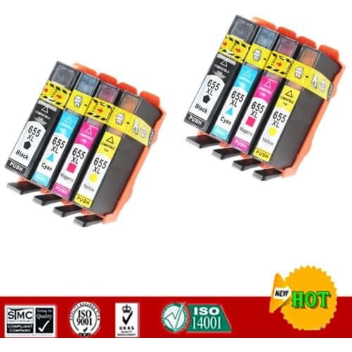 Compatible Ink cartridge for HP655 HP 655 Suit for HP Deskjet Ink Advantage 3525 4615 4625 5525 6520 6525 etc