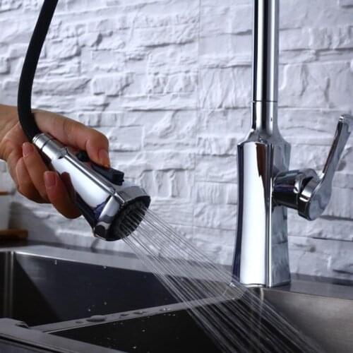 Vidric Newly Arrived Pull Out Kitchen Faucet Black Sink Mixer Tap 360 degree rotation kitchen mixer taps Kitchen Tap with Soap