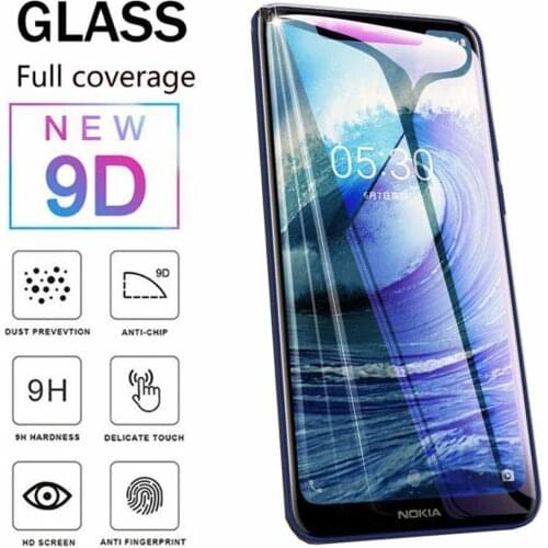 Full Cover Tempered Glass For Nokia X3 X5 X6 X7 X71 Screen Protector For Nokia 4.2 2.2 3.1 5.1 6.1 7.1 PLUS 8.1 Protective Film
