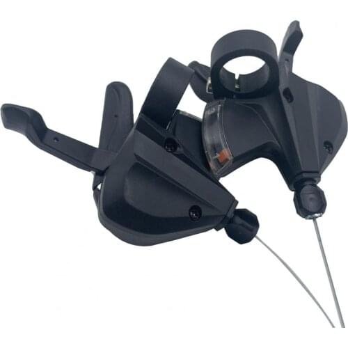 2Pcs SL-M370 Cycling Bicycle Thumb Shifter Derailleurs ABS Noise Reduction 3x9 Speed Shifter for Mountain Bike Accessories