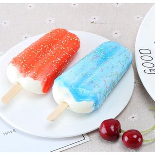 6PCS Fridge Magnet Creative Multi-purpose Artificial Ice Cream Photography Prop