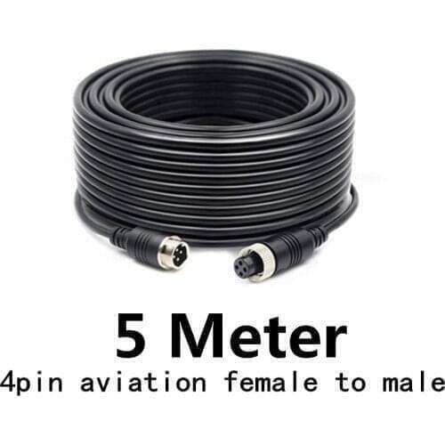 Aviation head BNC connector to DBH/DB15 male head servo cable assembly Custom Length