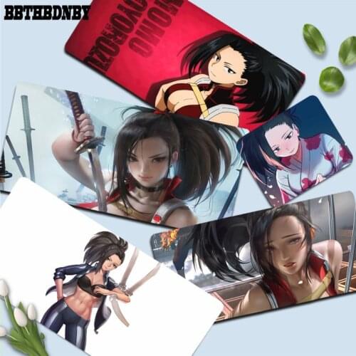 BBTHBDNBY My Hero Academia YAOYOROZU MOMO large/small Pad to Mouse pad Game Size for Cs Go LOL Game Player PC Computer Laptop