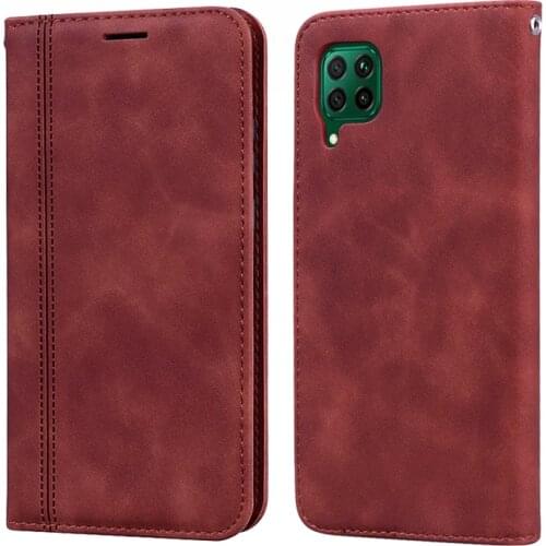 Business Case For Huawei p 40 light Lit Flip Cover For Huawey P40 Lite 5G P40Lite E Capa on Carcasas Hiawei Hauwei P40 Pro+ Etui