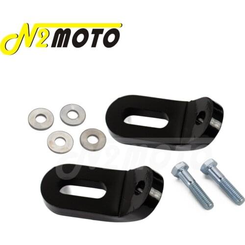 Motorcycle Black Touchless Tie Down Bracket Tank Tab Linkage Mount For Harley Touring Road King Road Glide Electra Glide 95-17