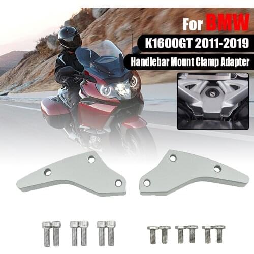 For BMW K1600GT K1600 GTL K 1600GTL 1600 GT 2011-2019 Motorcycle Handlebar Riser Aluminum Alloy Handle Bar Mount Clamp Adapter