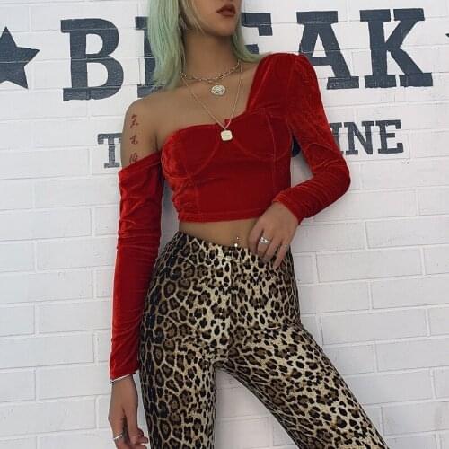 Hot Sale T-Shirts Women Street Style Sexy Navel Exposed Solid Shirts Women Square Collar Long Sleeve Y2k Women Tops for Elegant