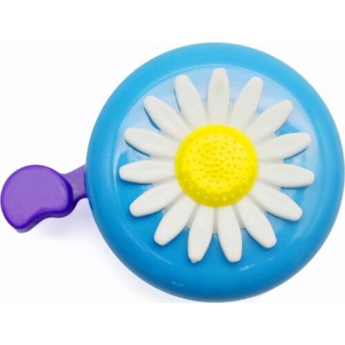 HILAND Four Colors Flower Bicycle Bell for Lady Bike Aluminum Cycling Ring for Kids Folding Bike Mountain Bike