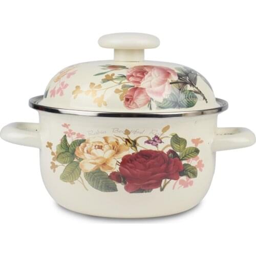 16-24CM Casserole Utensil Enamel Pot Casserole Ceramic Cookware Enamel Casserole Enameled-Cookware
