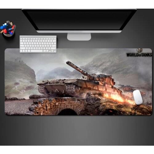 Cool World Of Tanks Mouse Pad On The Bridge Large Pad To Mouse Computer Mousepad Wot Super Cool Gaming Mouse Mats To Mouse Gamer