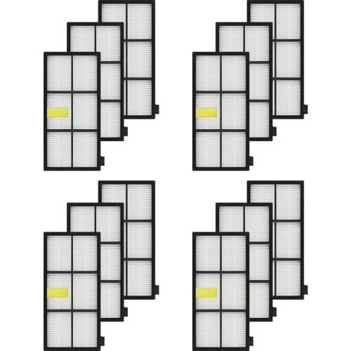 12pcs Heap filter kit for iRobot Roomba 800 900 Series 870 880 980 Vacuum Cleaner Accessories parts replacement