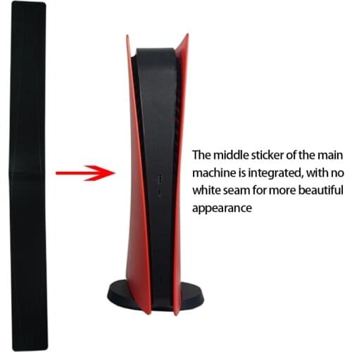 Carbon Fiber for PS5 Disk-based Edition Skin Sticker Decal Cover for PS5 Console