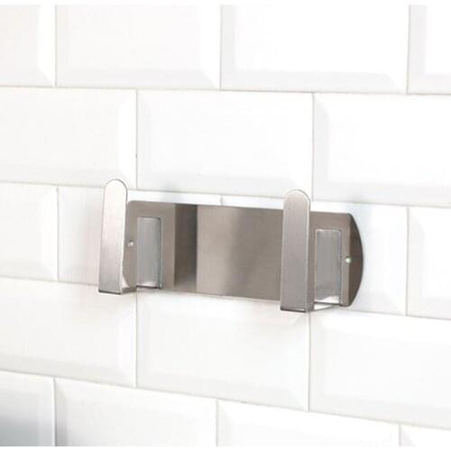 Stainless Steel Punch-Free Lid Cover Wall-Mounted Conjoined Lid Cover Cutting Board Storage Rack Multi-Function Kitchen Rack