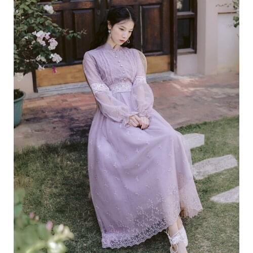 2020 new fashion womens clothing Vintage dress women