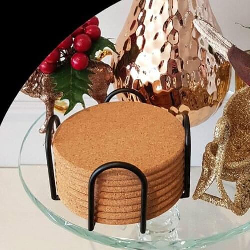 Coaster Holder Mat Storage Rack Cup Mat Case Drink Organizer for Tea Coffee Mug Drinks Tea Pad