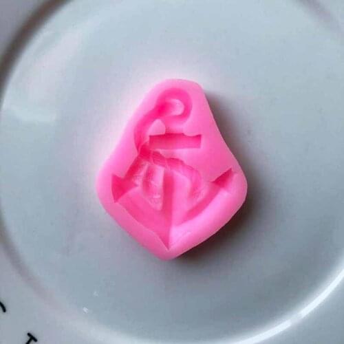 Anchor Silicone Mold Cake Decorating Tool Gummy Biscuit Candy Chocolate Fondant Mold Baking Tools Cake Decoration Accessories