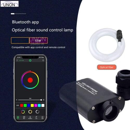 Plafonnier LED En Forme détoile Pour Toit De Voiture 16W Fiber Optique Double Usage Avec RF